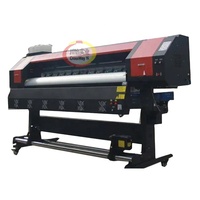 Printer UV Format Besar 1.8m DX5 DX7 XP600 untuk Pencetakan Roll to Roll pada Film Kulit