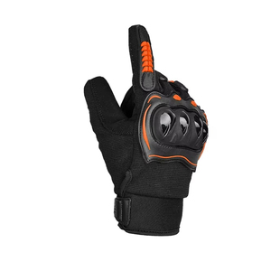 Guantes de Motocicleta de Cuero para Invierno, Motocross, Pantalla Táctil, Antideslizantes, Transpirables, Unisex, Deportivos, con Correa Ajustable para la Muñeca - Product Image 6