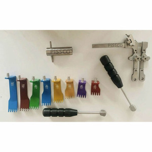 Système d'opérations chirurgicales de la colonne vertébrale PISSCO, rétracteur chirurgical de la colonne vertébrale, système de rétracteur de la colonne vertébrale postérieure, ensemble de rétracteurs orthopédiques de la colonne vertébrale - Product Image 1