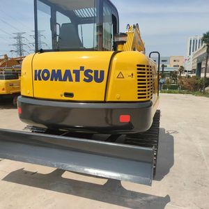 Mini-excavatrice sur chenilles Komatsu PC56 d'occasion, 3 tonnes, chenilles en caoutchouc, moteur, engrenages, roulements, modèle 2023, haute efficacité, godet de 0,11 m³ - Product Image 2