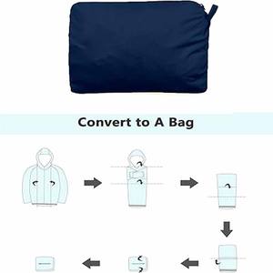 Chaqueta Impermeable Resistente al Agua, Recubierta de Poliéster PU, Unisex, Clásica, Personalizada, Cargada por Dress Sports - Product Image 6