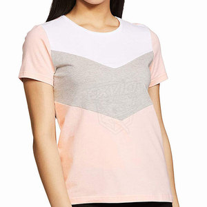 100% Cotton <b>Top</b> Selling High Quality Women T-Shirt <b>Plus</b> <b>Size</b> Breathable Factory Made Women T-Shirt For Online Sale - Product Image 3