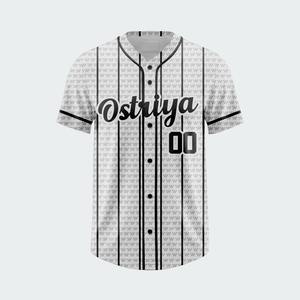 Full <b>Button</b>-<b>Up</b> <b>Short</b> <b>Sleeve</b> Baseball Softball Jersey Breathable Quick Dry V-Neck Unisex Sports Wear Custom Logo 2026 - Product Image 1