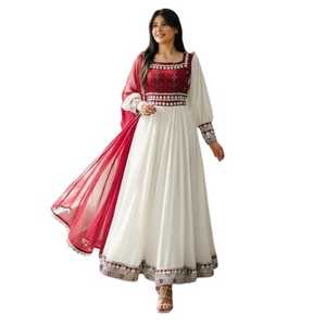 Vestido Afgano Kuchi para Mujer, Vestido Jamawar Kuchi Afgano, Cultura Pashtun, Última Moda 2024, Hecho a Mano, Tribal, Tradicional, Bordado - Product Image 1