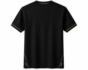 T-shirts en jersey pour hommes de haute qualité, 220g, couleurs unies personnalisables, logo, col rond, coupe classique, écologiques, respirants, séchage rapide, en gros - Product Image 2