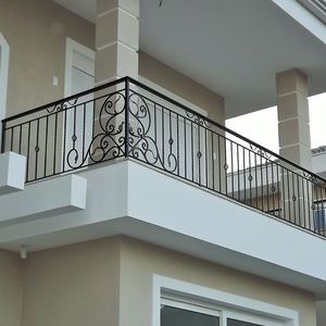 Custom Premium Wrought <b>Iron</b> Balcony Railings Crafted for Superior Strength, Elegant Style, Lasting Durability and Safety - Product Image 3