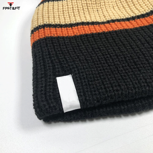 New Arrival Custom Logo Breathable Comfortable Fleece Fabric 100% Cotton Waterproof <b>Light</b> Weight High Quality Multi Color <b>Beanie</b> - Product Image 6