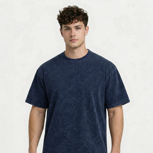 Custom Printed Trendy Vintage Casual Fashion Modern Street Style 100% Cotton Breathable Regular Fit High Street Style T-<b>Shirts</b> - Product Image 1
