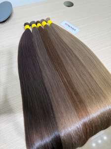 Precio de Fábrica Cabello Humano Virgen 100% de Alta Calidad 60cm a Granel de un Solo Donante Vietnamita NASA HAIR VIETNAM Super Doble - Product Image 1