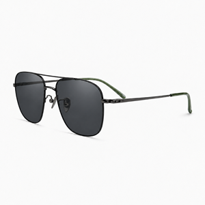 Gafas de Sol de Titanio para Hombre, Montura Completa, Lentes de Resina Gris Fotocromáticas para Lectura y Protección Solar - Product Image 2