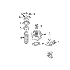 แกรนด์เออร์/อาเซร่า โช้คอัพใหม่ แกนโช้ค และด้านซ้าย 546513V500 - Product Image 2