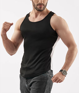 Débardeur Athlétique Homme Séchage Rapide pour Entraînement en Salle de Sport Performance Sportive Respirant Sans Manches Broderie Décontracté - Product Image 3