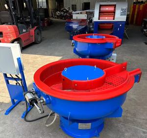 2025 paslanmaz çelik varil Vibro Tumbler kase şekli yüzey Metal çapak alma titreşim parlatma vibratör titreşimli bitirme makinesi taşlama yuvarlama makinesi - Product Image 5