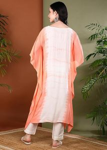 High Quality Designer Rayon <b>Kaftan</b> Tie Dyed <b>Summer</b> Daily Wear Regular Fit Sweetheart neck at Best Price by Supplier - Product Image 3