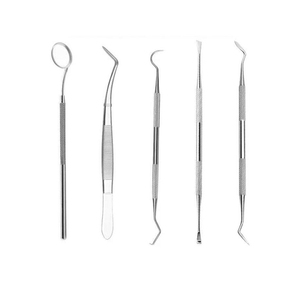 Kit d'examen dentaire manuel en acier inoxydable de haute qualité |   Ensemble de 51 instruments chirurgicaux certifiés CE, adaptés à l'autoclave | - Product Image 5