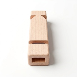 Silbato de Tren de Madera de Cuatro Cámara, Sonido Clásico de Tren de Vapor, Juguete para Niños, Regalo - Product Image 3