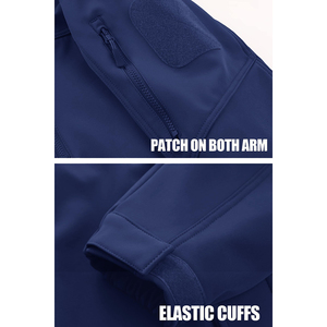 Vestes Softshell Décontractées pour Hommes – Imperméables, Respirantes, Séchage Rapide, Style Urbain Tendance, Col Montant, Vêtements en Toile – Grande Vente Hiver - Product Image 2