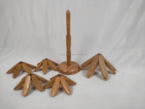 Juego de Salvamanteles de Madera de Nogal Negro de Lujo, Ecológico, Personalizable, con Forma de Árbol, para Teteras, Ollas Calientes y Platos - Product Image 6