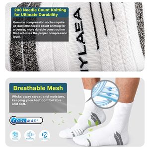 Cotton Eco-Friendly Quick Dry Breathable Comfortable Ankle Length Formal High Quality Custom Men's <b>Socks</b> - Product Image 6