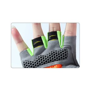 Guantes de Ciclismo Impermeables y Transpirables de Medio Dedo con Impresión por Sublimación, Almohadilla de Gel Protectora para Gimnasio y Bicicleta - Product Image 3