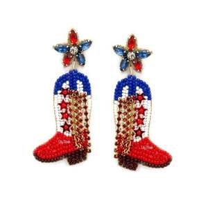 Elegant <b>Handmade</b> <b>Earrings</b> Beaded Women Fashion Jewelry at Low Price - Product Image 5