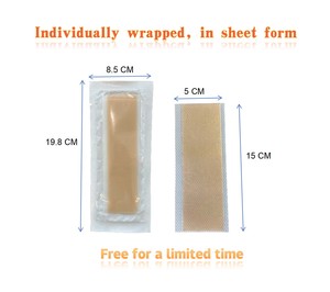 얼굴을위한 맞춤형 인쇄 테이프 시트 흉터 패치 최고의 흉터 고약 방수 흉터 제거 시트 - Product Image 6