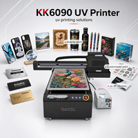 Imprimante UV Kongkim A1 pour produits promotionnels et impression de logos personnalisés, impression sur acrylique et cuir