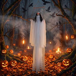 Decorazione di Halloween con Occhi Luminosi e Suoni Spaventosi - Product Image 2