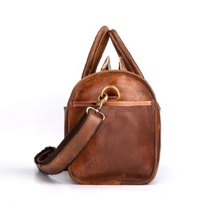 RIMZA INDUSTRIES LDB-RI-010 กระเป๋าเดินทางกีฬาหนังแท้คุณภาพสูง น้ำหนักเบา ปิดด้วยซิป เป็นมิตรกับสิ่งแวดล้อม ขายส่ง - Product Image 3