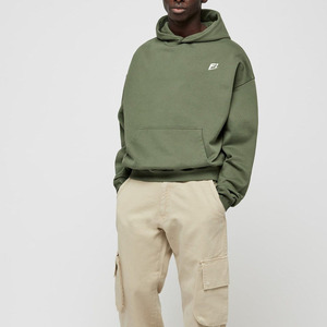 Sweat-shirt à capuche surdimensionné pour homme, coupe ample, épaules tombantes, en molleton de coton avec poche, style décontracté streetwear, pour l'automne, USA - Product Image 6