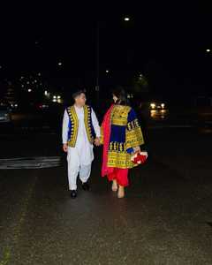 ชุดเดรสแฟชั่นทันสมัยลายพิมพ์สีน้ำเงินแบบอัฟกันสำหรับผู้หญิงขายดี พร้อมเสื้อกั๊กผู้ชาย ราคาดีที่สุดทุกขนาด และขั้นต่ำในการสั่งซื้อน้อย ปี 2026 - Product Image 2