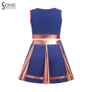 Proveedor, uniformes de animadora, ropa de animadora, nuevo estilo, diseño personalizado, logotipo personalizado, disfraz de animadora juvenil personalizado - Product Image 4