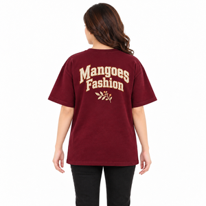 T-shirt 100 % coton de haute qualité, mode, avec logo personnalisé, 153 g, coupe oversize, col rond, manches courtes, pour hommes et femmes, sport, vente en gros - Product Image 2