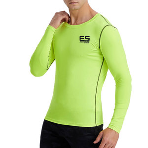 Nouveau Maillot de Compression Homme Haute Qualité - Vêtement de Sport Personnalisé à Séchage Rapide et Respirant en Spandex/Polyester - Prix Abordable - Product Image 5