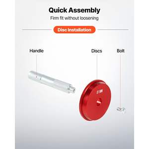 43-Pcs Heavy Duty Aluminum Alloy <b>Bearing</b> <b>Press</b> <b>Kit</b> Includes Race Seal Driver Set Handle Shafts Bushing Driver Tool Set Storage - Product Image 5