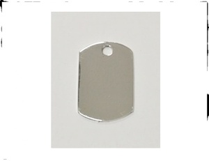 Argent 925 Dog Tag Charm Design Pendentif Usine de bijoux en gros en Thaïlande - Product Image 1