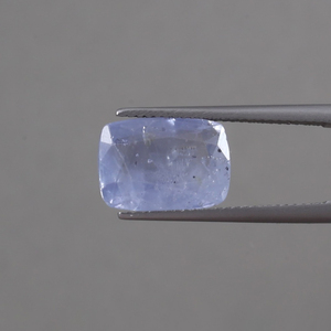 Saphir bleu naturel TATIWALA en vrac |   Certifié IGI, qualité AAA, taille coussin 13 mm, 6,87 carats, traité à l'huile, pour la fabrication de bijoux légers - Product Image 1