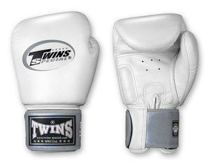 Guantes de Boxeo de Piel Sintética PU Blancos y Morados de Alta Calidad, Ligeros e Impermeables, para Entrenamiento de MMA y Kickboxing al Aire Libre - Product Image 2