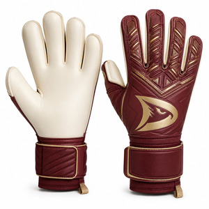 Guantes de Portero de Fútbol Roll Finger |   Empuñadura de Látex Suave de 4 mm y Parte Posterior Acolchada |   OEM al por Mayor - Product Image 4