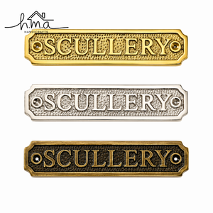 Bar Door Sign Solid Brass <b>Engraved</b> Name Plate Vintage Style Wall <b>Plaque</b> Home Bar Decor Room Sign Decorative Hardware - Product Image 6