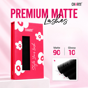 Charmlash Bandejas de Pestañas al por Mayor, Bandejas de Pestañas de Terciopelo Oscuro, Pestañas Clásicas de Volumen, Varios Tamaños, Marca Privada Personalizable - Product Image 1