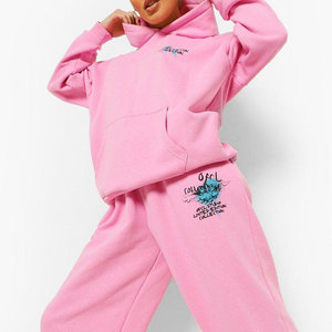 Conjunto Deportivo para Mujer, Estilo Oversize, Estampado o Color Sólido, Look Moderno, Superventas - Product Image 6