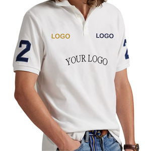 Camiseta de malla Miami de corte clásico para hombre, marca privada OEM, con logotipo personalizado bordado, transpirable, manga corta, puños acanalados, alta calidad. - Product Image 4