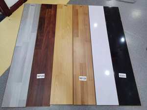 Piso laminado barato de alta textura 8mm 12mm Ac4 Instalación de paso rápido Hdf Mdf Diseños de pisos laminados de madera - Product Image 5