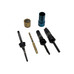 Jeu d'embouts de forage manuels en acier inoxydable de haute qualité, antirouille, pour osseodensification, avec embouts de fixation et instruments pour système d'implantation - Product Image 4