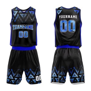 Maillots de basket-ball d'été confortables pour adultes fabriqués en usine OEM, respirants, avec impression numérique, ensembles d'uniformes de basket-ball grande taille - Product Image 1