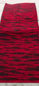 Tissu en mousseline tie-dye soudanais 100 % polyester, léger et transparent, pour vêtements féminins et sari - Product Image 3