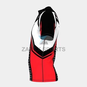 Rashguard de compétition MMA BJJ pour hommes - T-shirt de compression extensible avec option de logo frontal 200GSM Spandex/Polyester - Product Image 2