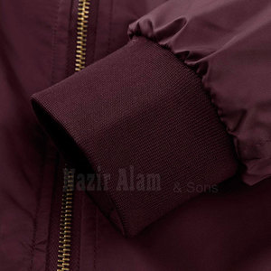 Chaqueta Clásica para Hombre, Estilo Bomber, Cierre Fácil con Cremallera, Material Suave, Atuendo Sencillo y Moderno para la Calle y Uso Diario - Product Image 5