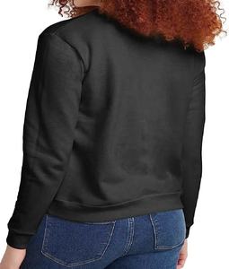 Venta al por mayor de alta calidad de las mujeres Sudadera de cuello redondo, Smart Fleece Pullover personalizado al por mayor de algodón de primera calidad sudadera de las mujeres - Product Image 6